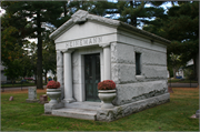 1600 GRAND AVE, a Neoclassical/Beaux Arts cemetery monument, built in Wausau, Wisconsin in 1920.