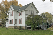 189 E CHURCH ST, a Queen Anne house, built in Oakfield, Wisconsin in 1905.