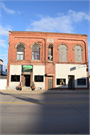 2110-2116 HALL AVE, a Commercial Vernacular retail building, built in Marinette, Wisconsin in 1885.