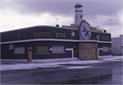 N18696 US Highway 141, a Art/Streamline Moderne restaurant/supper club, built in Pembine, Wisconsin in 1941.
