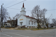 324 E FRANKLIN ST, a Front Gabled church, built in Waupun, Wisconsin in 1880.
