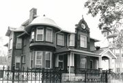 3119 W WELLS ST, a German Renaissance Revival house, built in Milwaukee, Wisconsin in 1899.