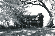 329 PARK CIR SE, a Arts and Crafts house, built in Menomonie, Wisconsin in 1914.