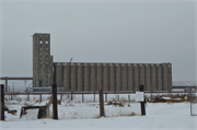 SUPERIOR HARBOR, ST LOUIS BAY, E OF THE MIDWEST ENERGY COAL TERMINAL, a Astylistic Utilitarian Building grain elevator/feed mill, built in Superior, Wisconsin in 1900.