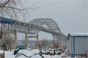 US 535 (HAMMOND AVE) OVER SUPERIOR BAY, a NA (unknown or not a building) bridge, built in Superior, Wisconsin in 1961.