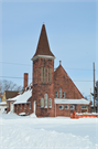 1831 E 4TH ST, a Romanesque Revival church, built in Superior, Wisconsin in 1891.