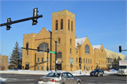 1401 BELKNAP ST, a Late Gothic Revival church, built in Superior, Wisconsin in 1911.