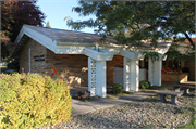 155 E 1ST ST, a Usonian library, built in New Richmond, Wisconsin in 1963.