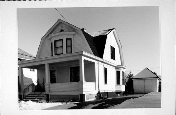 805 N 2ND ST Property Record Wisconsin Historical Society