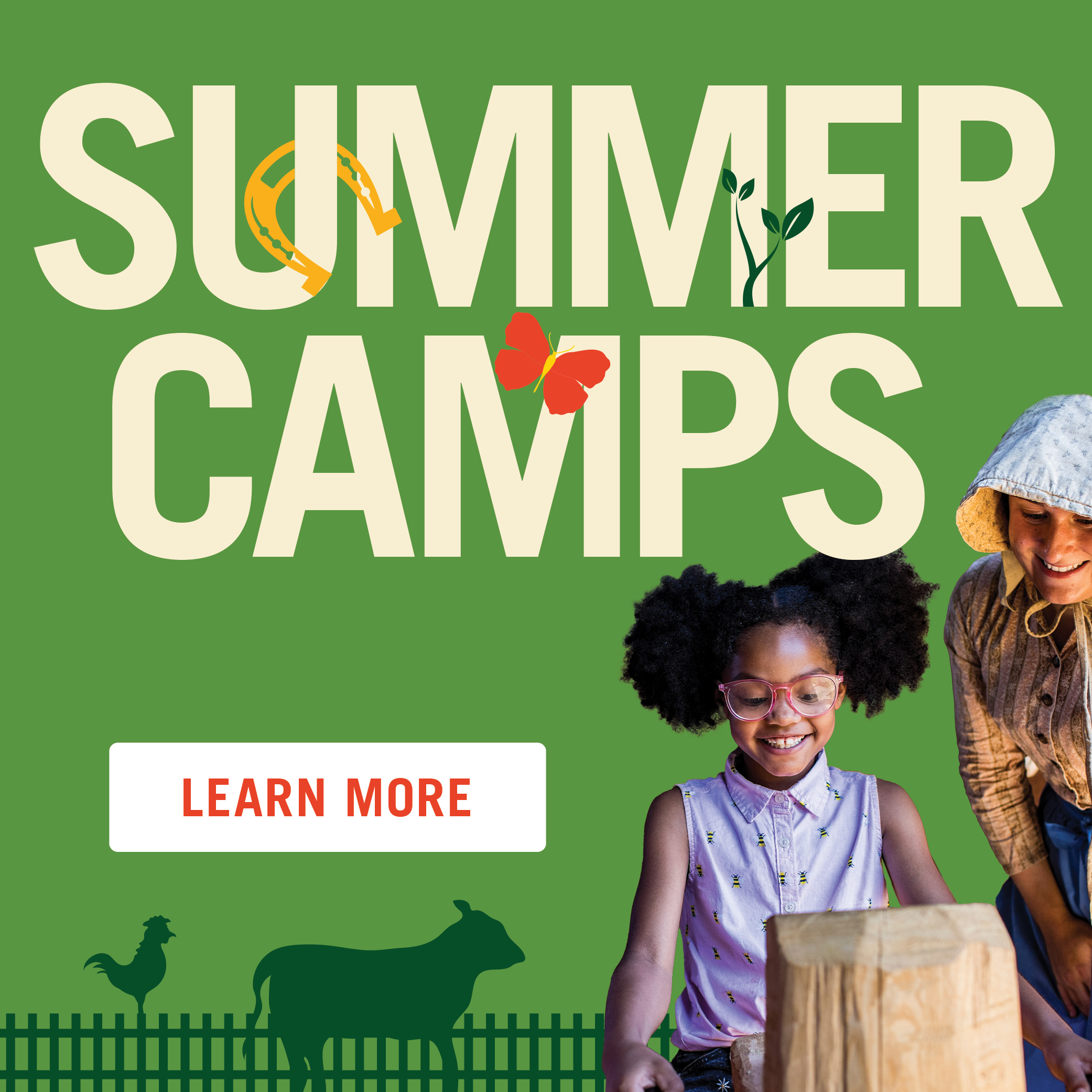 Join us for summer camps, sign up today!