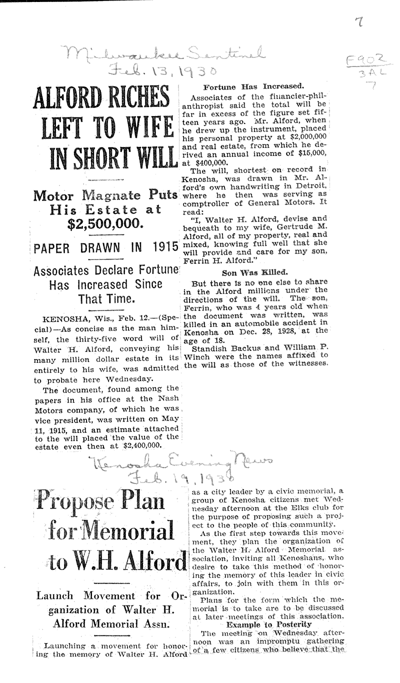  Source: Milwaukee Journal Topics: Industry Date: 1930-02-06