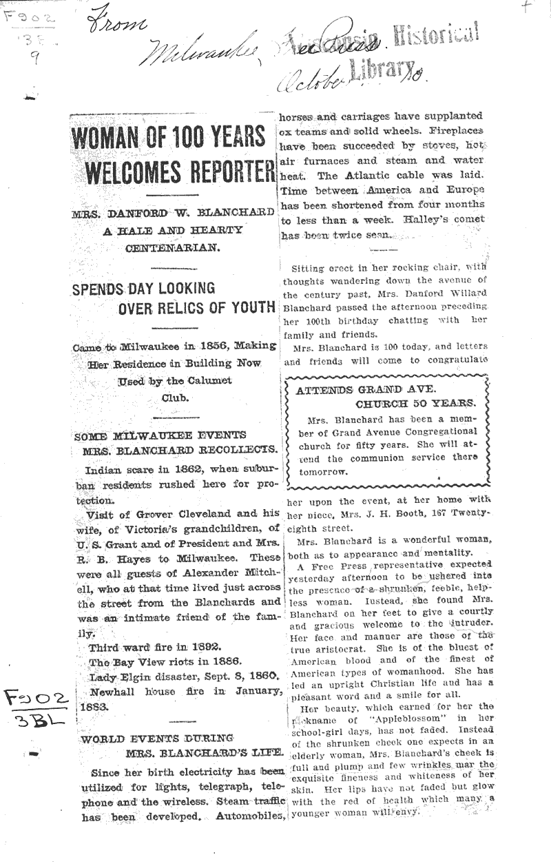  Source: Milwaukee Free Press Date: 1908-10-01