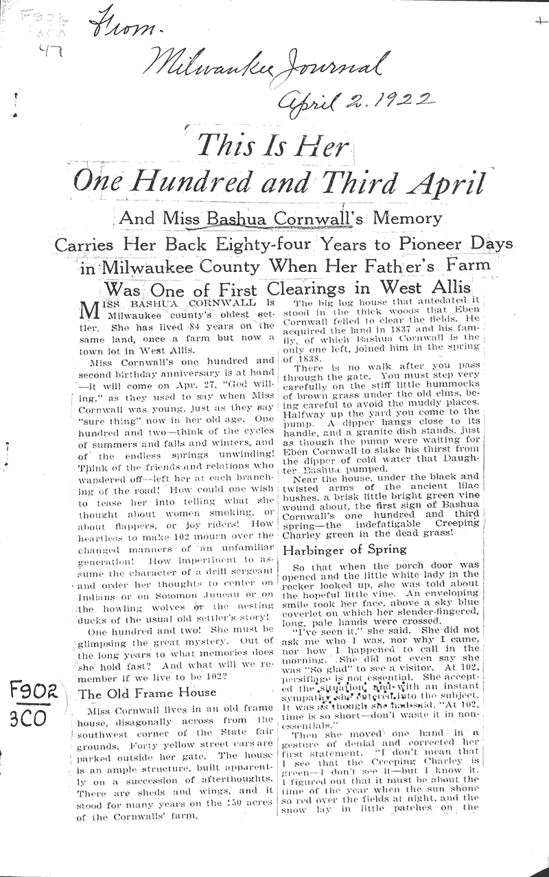  Source: Milwaukee Journal Date: 1922-04-02