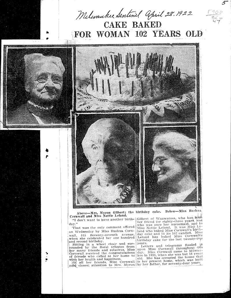 Source: Milwaukee Sentinel Date: 1922-04-28