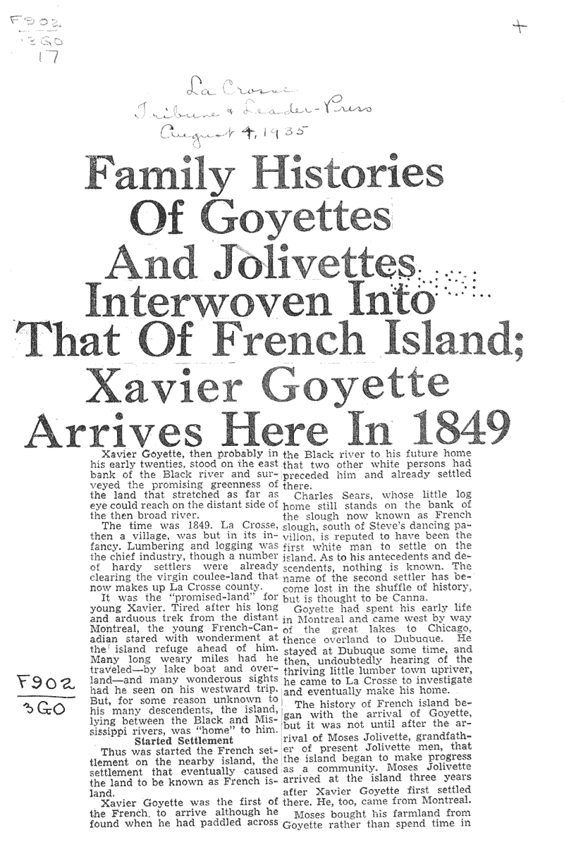  Source: La Crosse Tribune and Leader-Press Topics: Immigrants Date: 1935-08-04