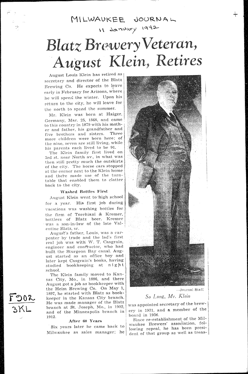  Source: Milwaukee Journal Date: 1942-01-11