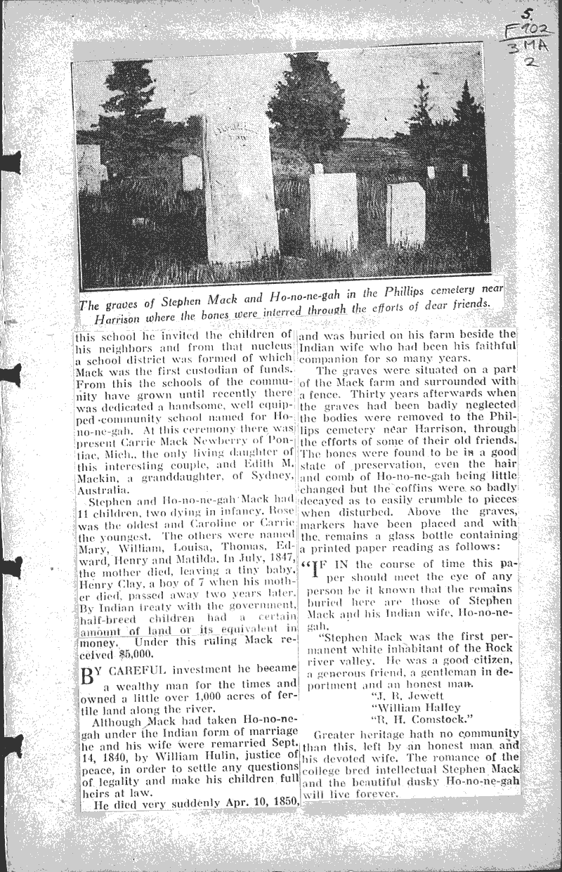 A pocahontas of the rock river valley Source: Milwaukee Journal Date: 1926-07-25
