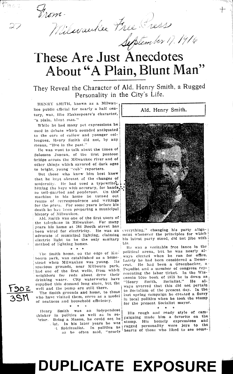  Source: Milwaukee Free Press Date: 1916-09-17