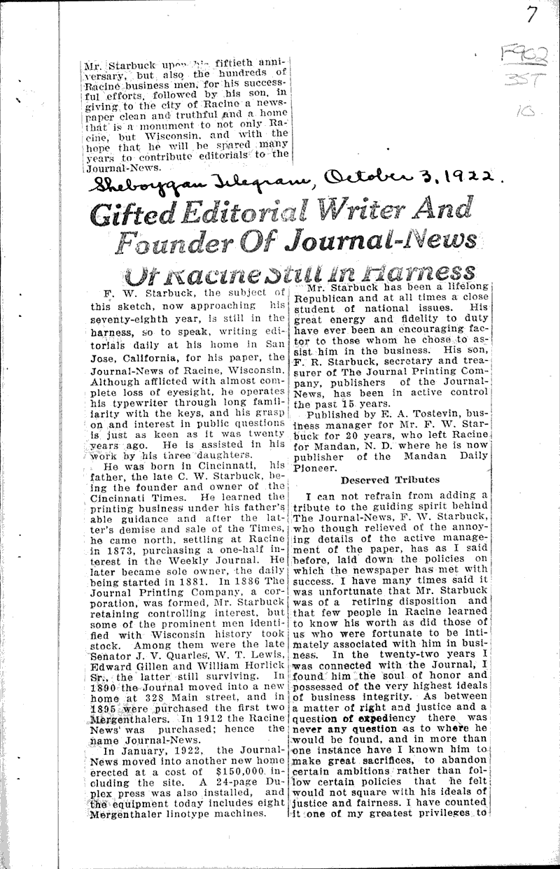  Source: La Crosse Tribune Date: 1923-12-30