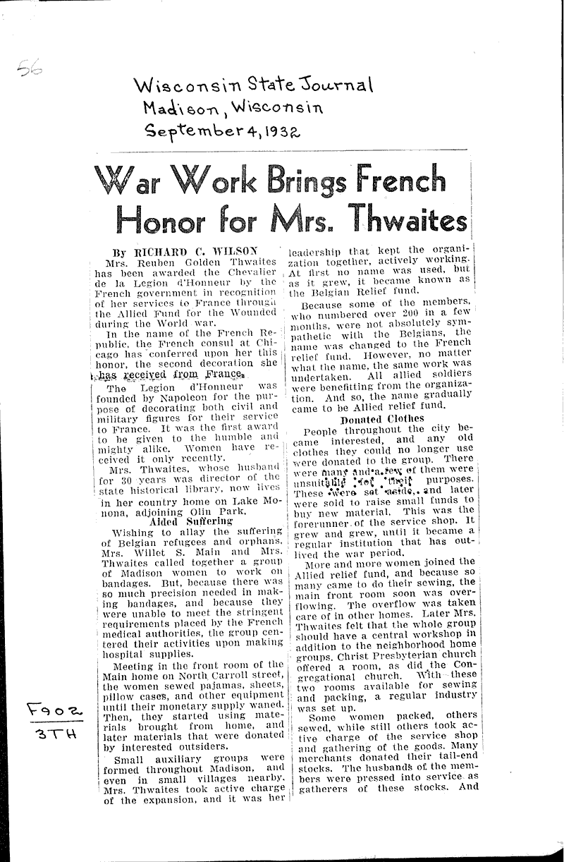  Source: Milwaukee Journal Topics: Wars Date: 1929-07-19