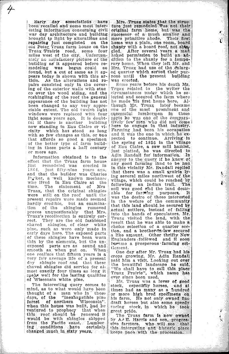  Source: Eau Claire Telegram Topics: Agriculture Date: 1909-03-19