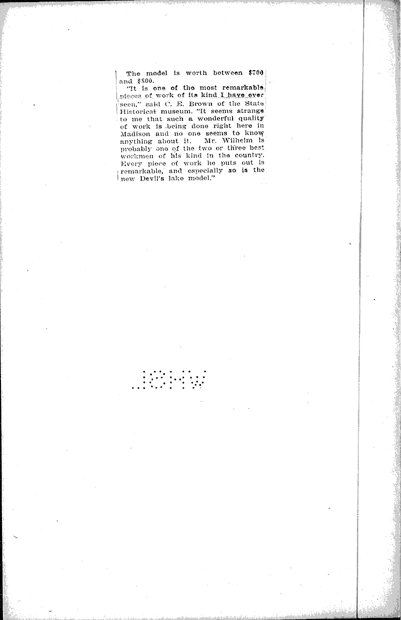  Source: Wisconsin State Journal Topics: Art and Music Date: 1923-01-21