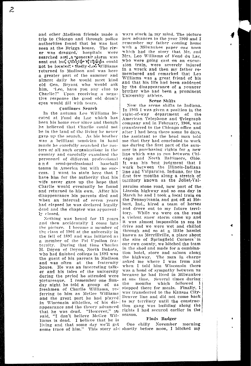  Source: Wisconsin State Journal Topics: Voyages and Travels Date: 1929-01-23