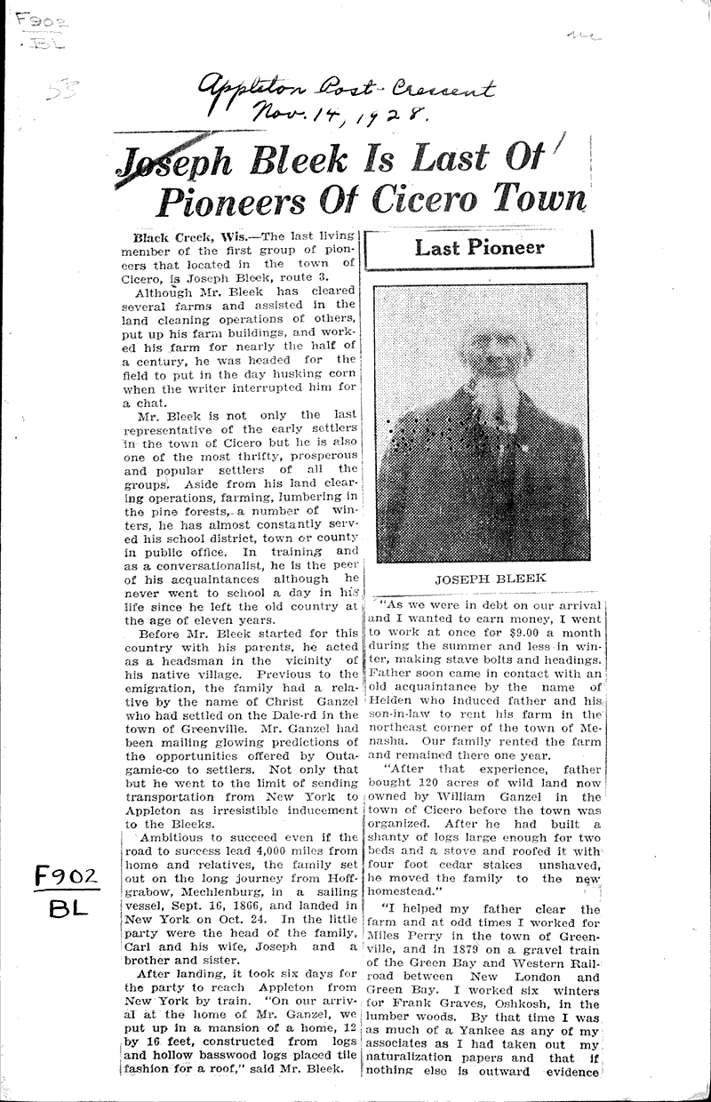  Source: Appleton Post-Crescent Topics: Immigrants Date: 1928-11-14