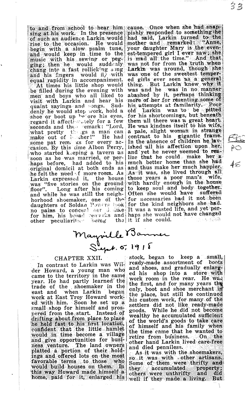  Source: Mayville Banner Date: 1918-05-02