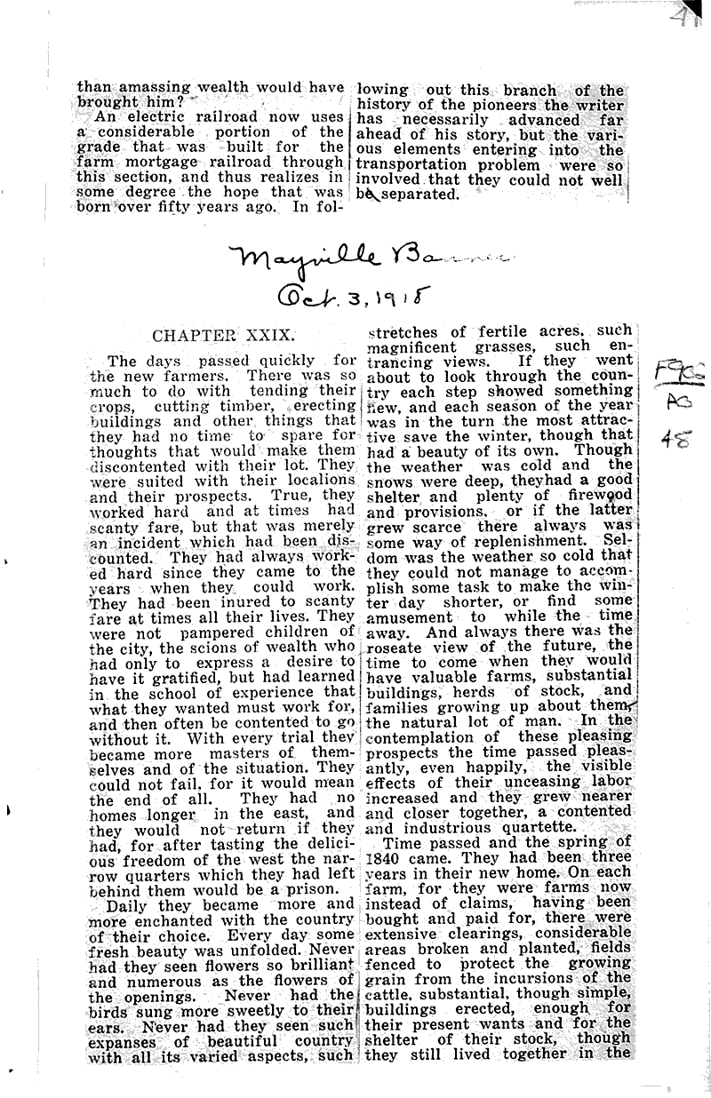  Source: Mayville Banner Date: 1918-05-02