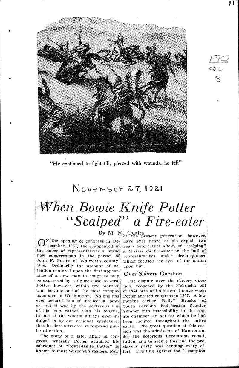  Source: Milwaukee Journal Topics: Indians and Native Peoples Date: 1921-11-13