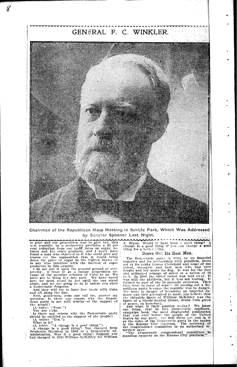  Source: Milwaukee Sentinel Topics: Government and Politics Date: 1902-10-14