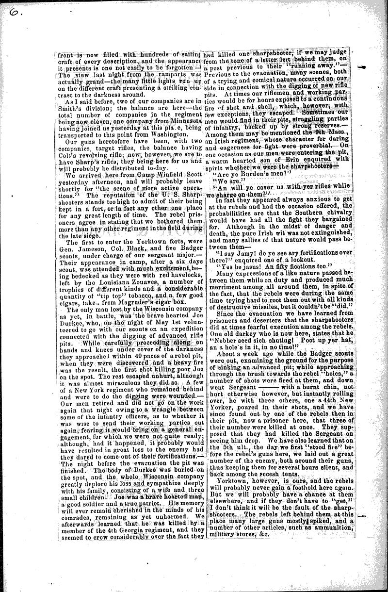  Source: Wisconsin Patriot Topics: Civil War Date: 1862-05-10