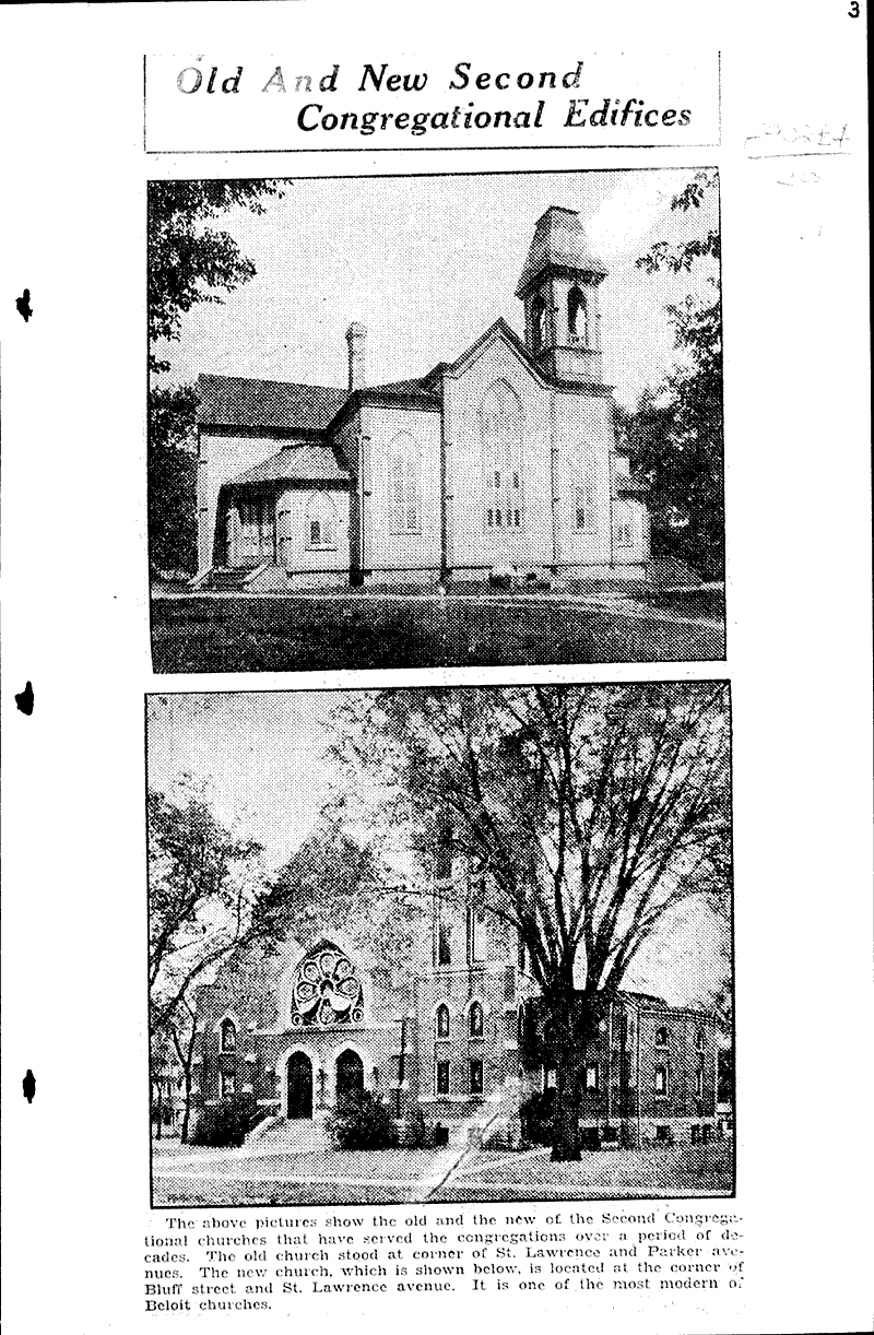  Source: Beloit News Topics: Church History Date: 1929-09-07
