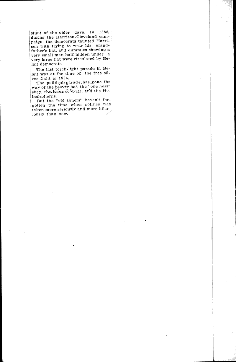  Source: Beloit Daily News Topics: Government and Politics Date: 1920-11-01