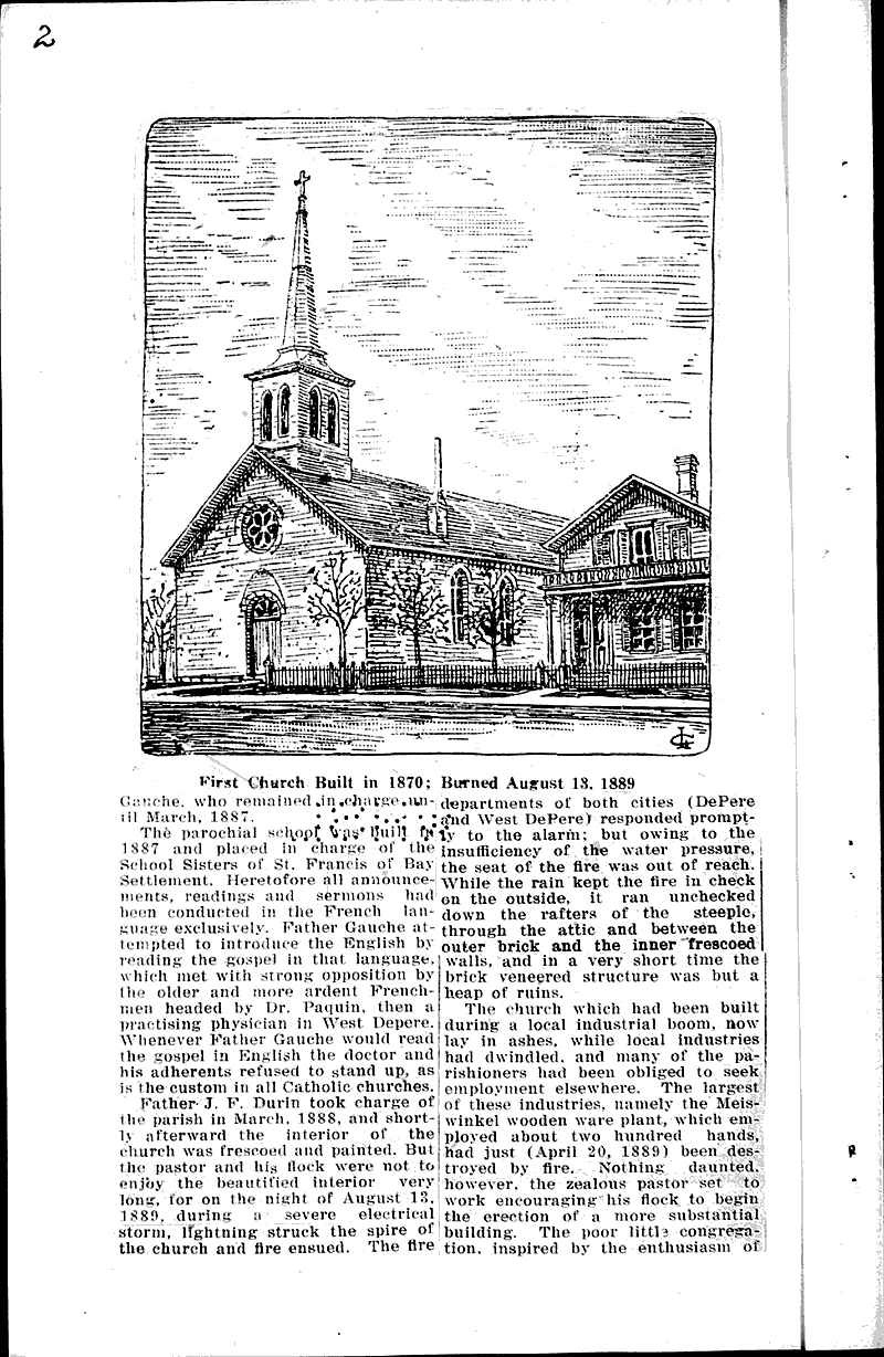  Source: Brown County Democrat Topics: Church History Date: 1920-12-23