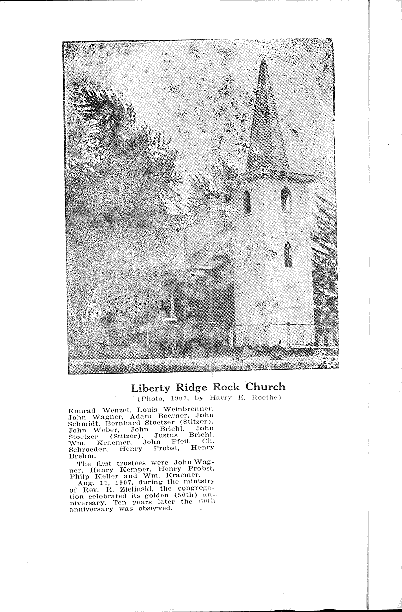 St. Paul's Church at Liberty celebrates 75th anniversary Newspaper