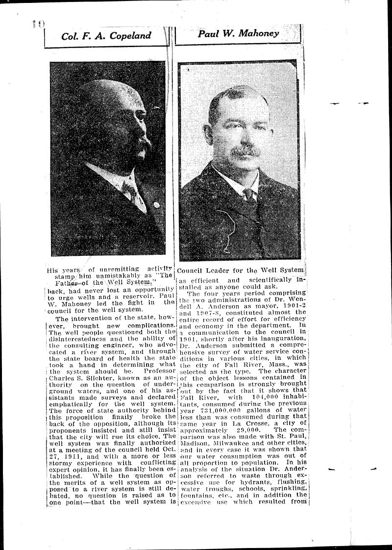  Source: La Crosse Tribune Topics: Government and Politics Date: 1914-05-23