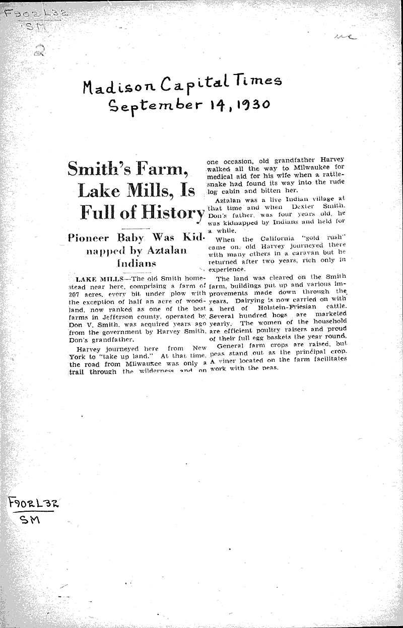  Source: Lake Mills Leader Date: 1942-03-12