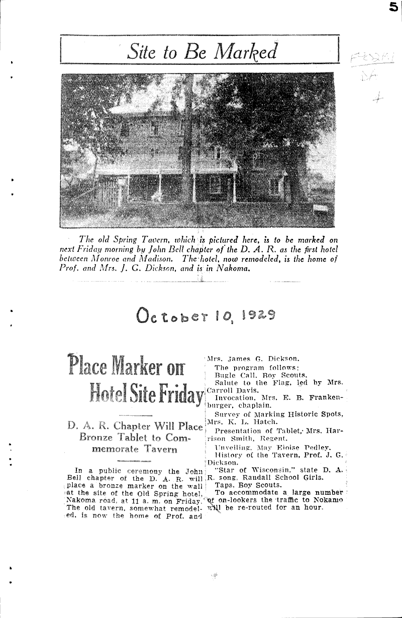  Topics: Architecture Date: 1929-10-10