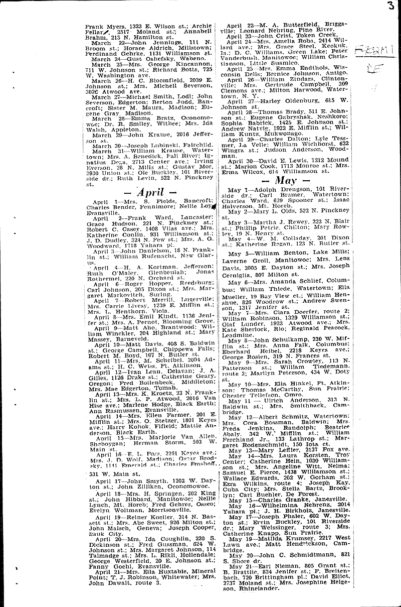  Source: Capital Times Date: 1936-12-31
