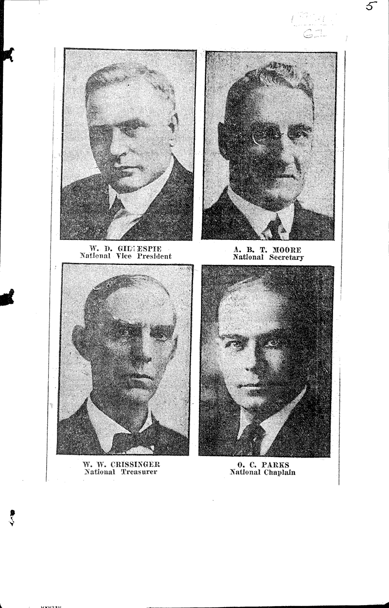 Madison to be host to national Gideon convention Source: Wisconsin State Journal Topics: Church History Date: 1924-07-13