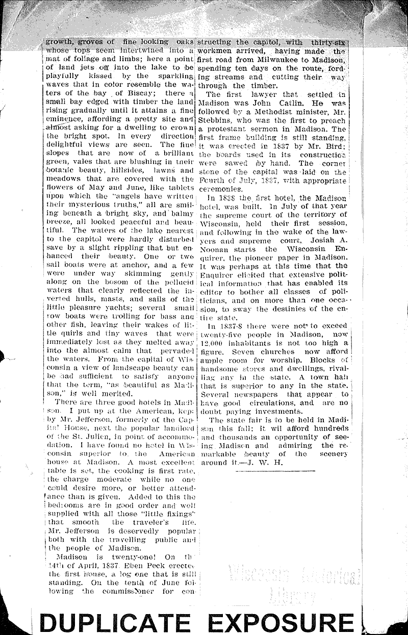  Source: Madison Democrat Date: 1906-06-05