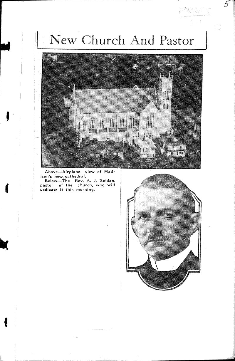  Source: Wisconsin State Journal Topics: Church History Date: 1923-10-28