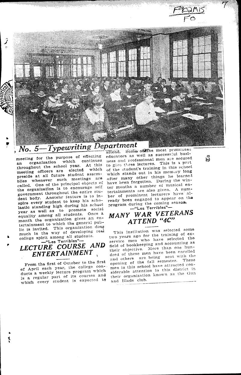  Source: Wisconsin State Journal Topics: Education Date: 1922-08-27