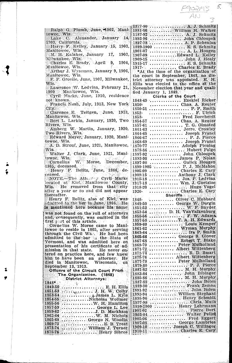  Source: Manitowoc Herald Date: 1922-10-29