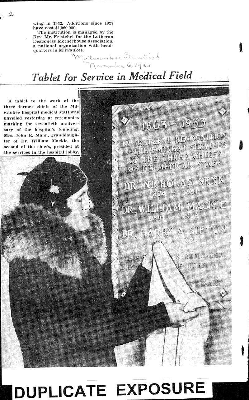  Source: Milwaukee Journal Topics: Industry Date: 1933-11-04