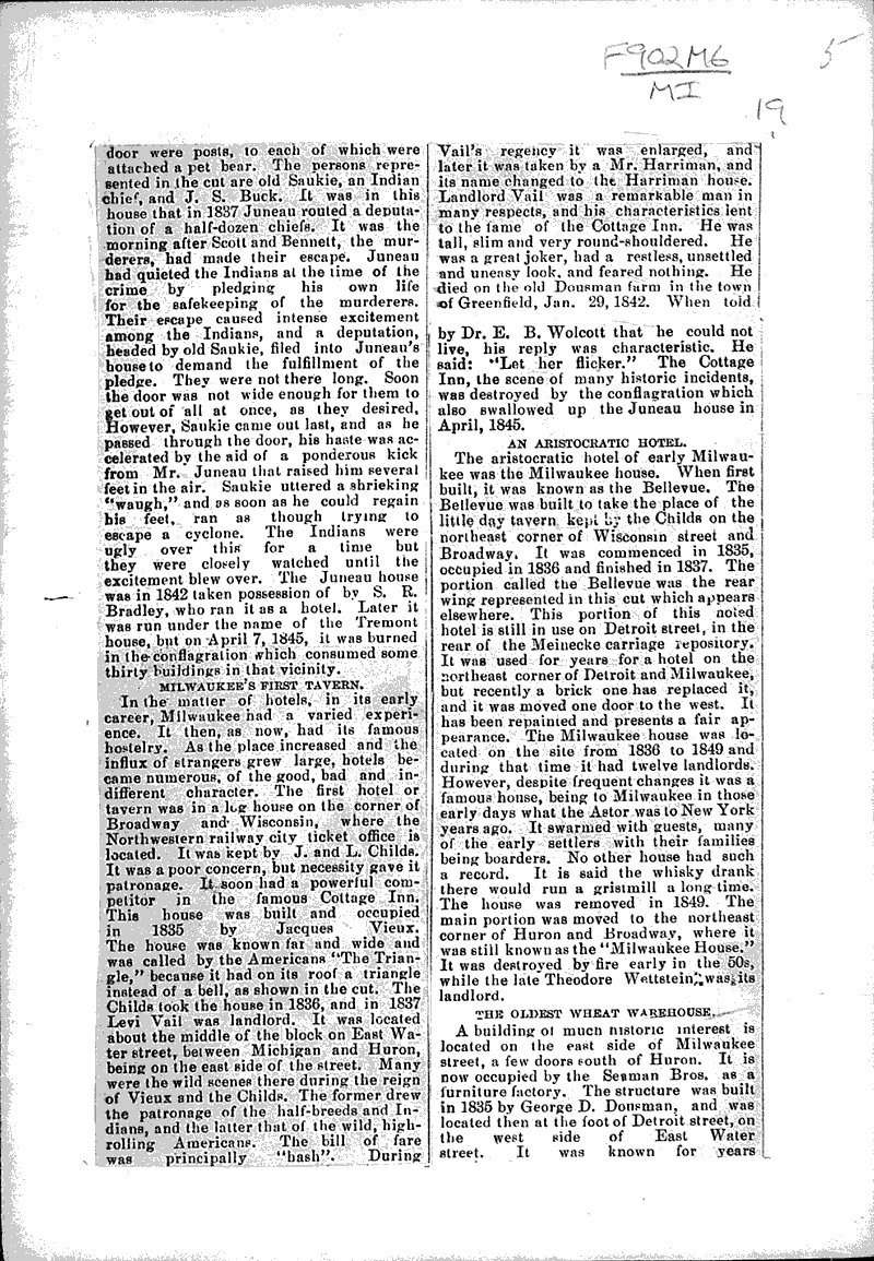  Source: Milwaukee Sentinel Topics: Architecture Date: 1887-06-26