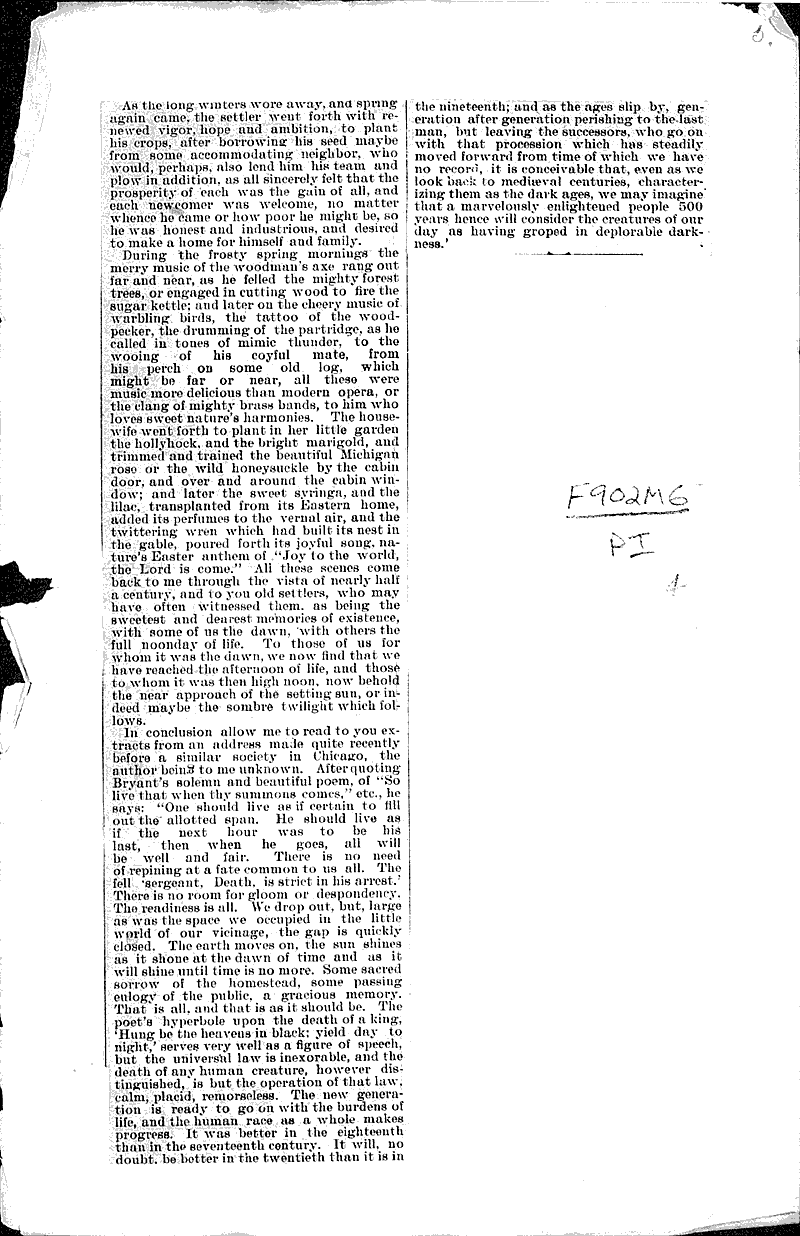  Source: Milwaukee Sunday Sentinel Date: 1891-02-08