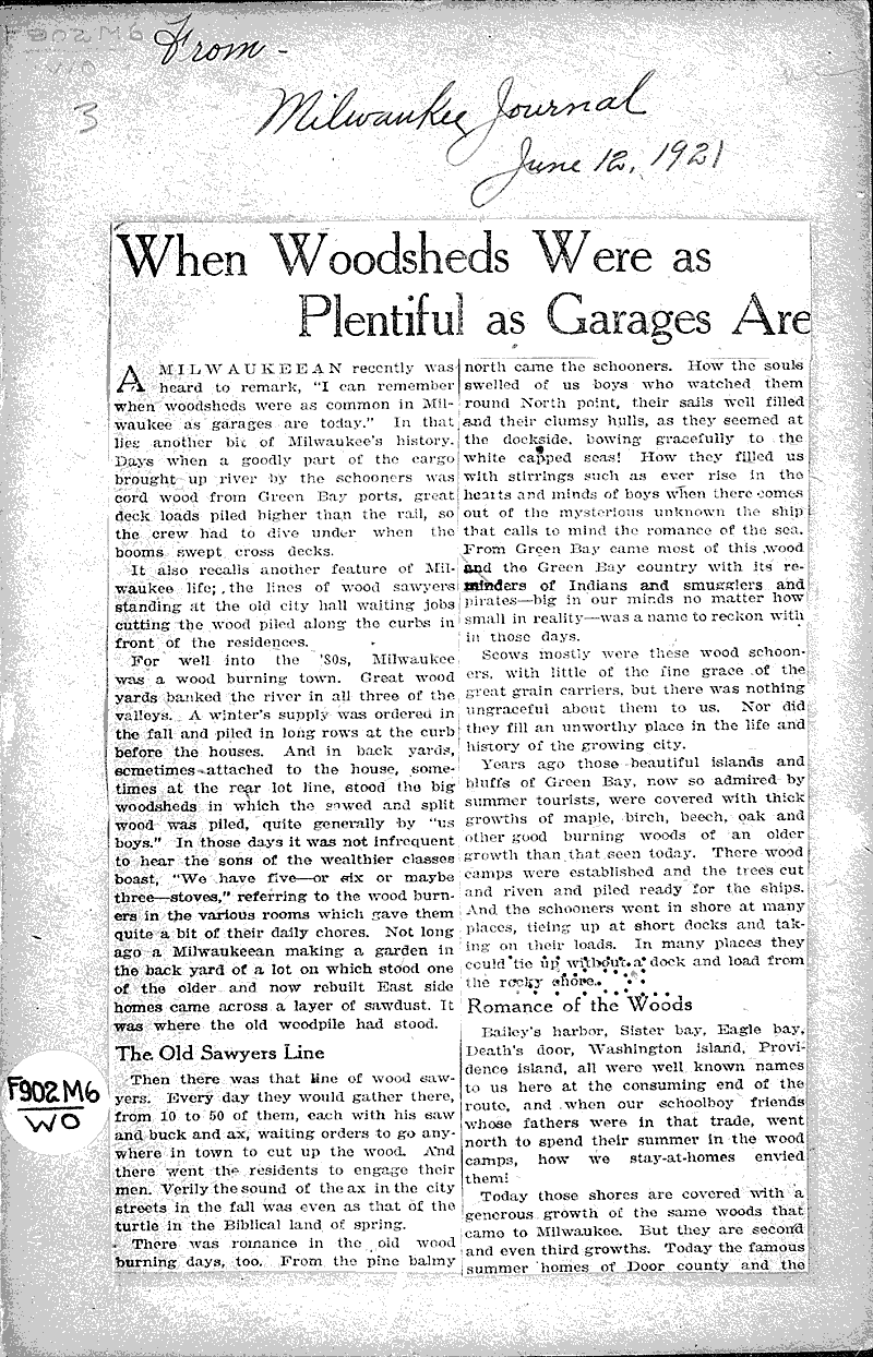  Source: Milwaukee Journal Topics: Industry Date: 1921-06-12